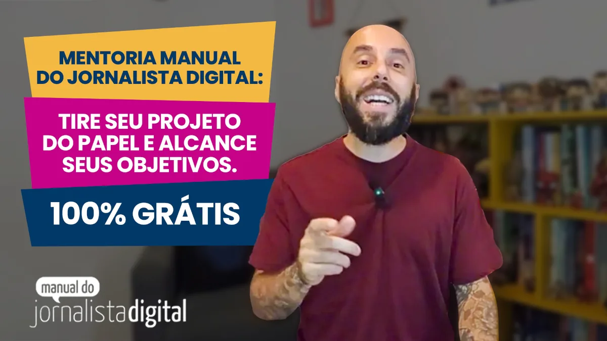 Mentoria gratuita para jornalistas